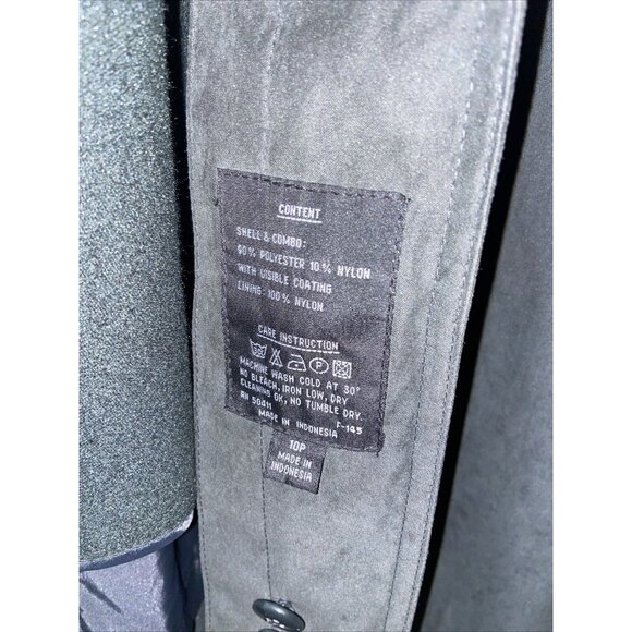 F S Rainwear Rain Coat  Women’s Removable Inner Lining 10p Green Length 45 In - Picture 9 of 15